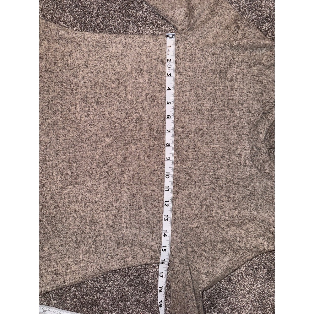 Potters Pot Women's Heather Gray Mid-Length Long-Sleeve Dress - Picture 8 of 9